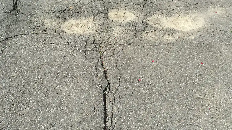 Cracked Asphalt